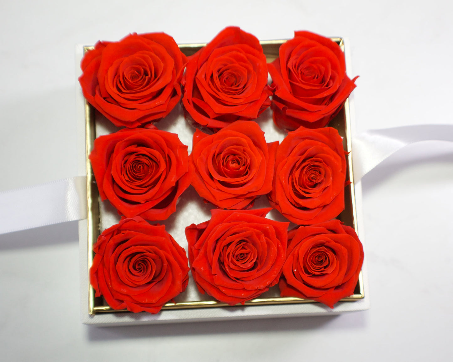 BOÎTE À ROSES ÉTERNELLES