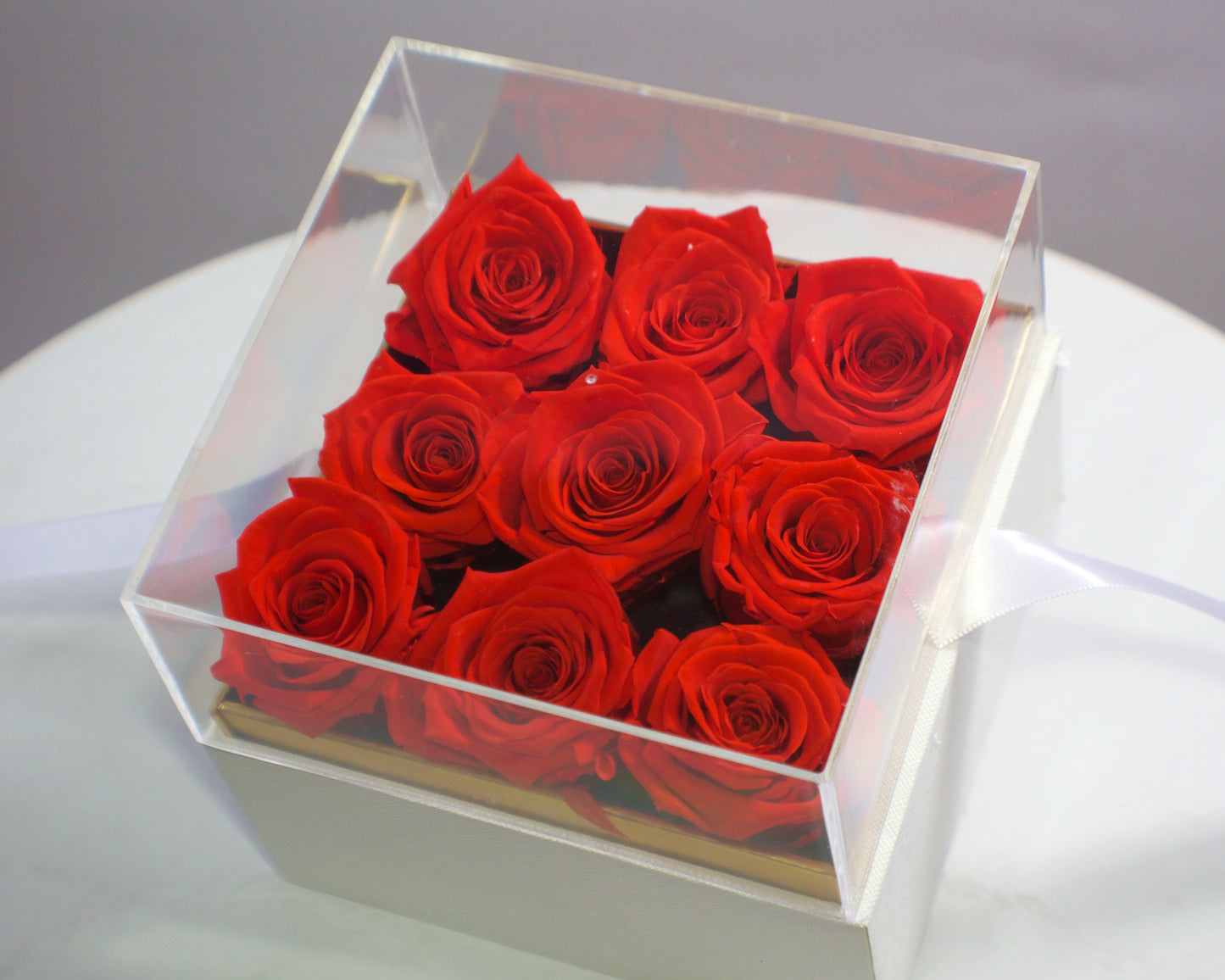 BOÎTE À ROSES ÉTERNELLES