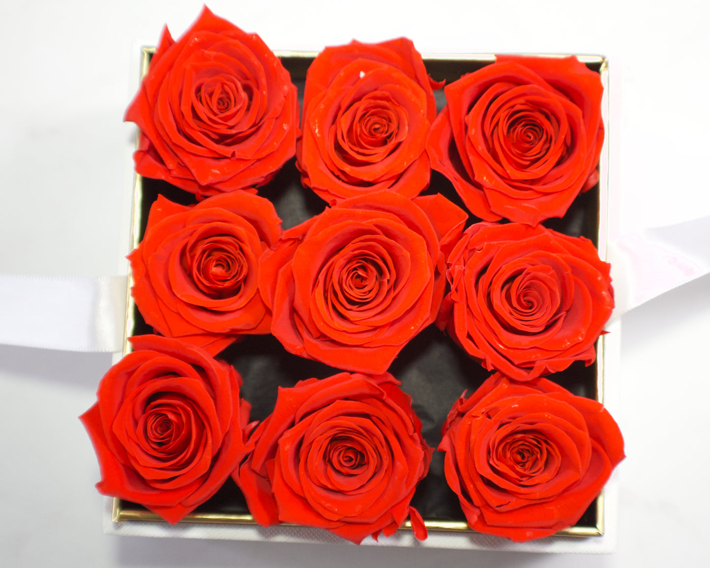 BOÎTE À ROSES ÉTERNELLES