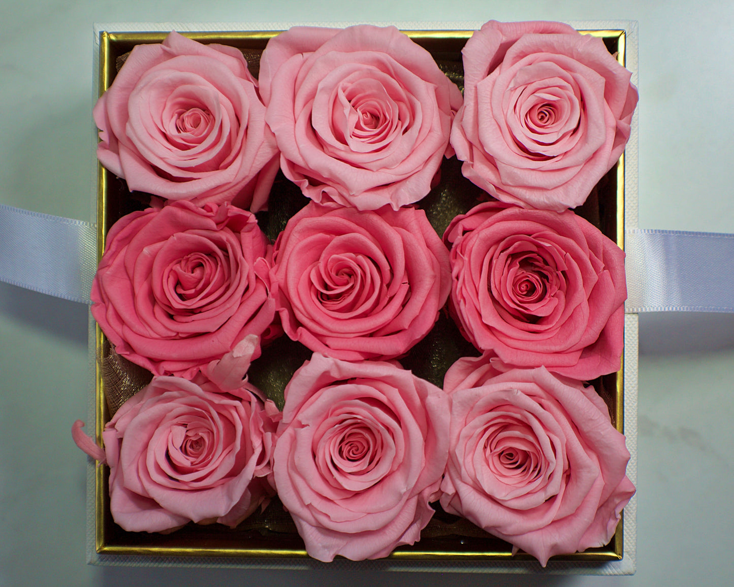 BOÎTES À ROSES ÉTERNELLES