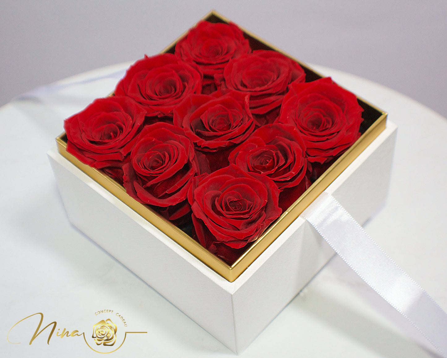 BOÎTES À ROSES ÉTERNELLES