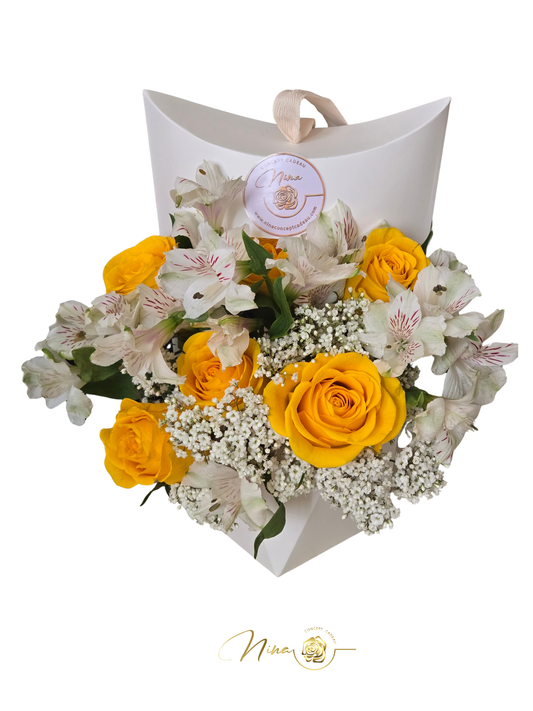Solstice d'été- Sac floral signature