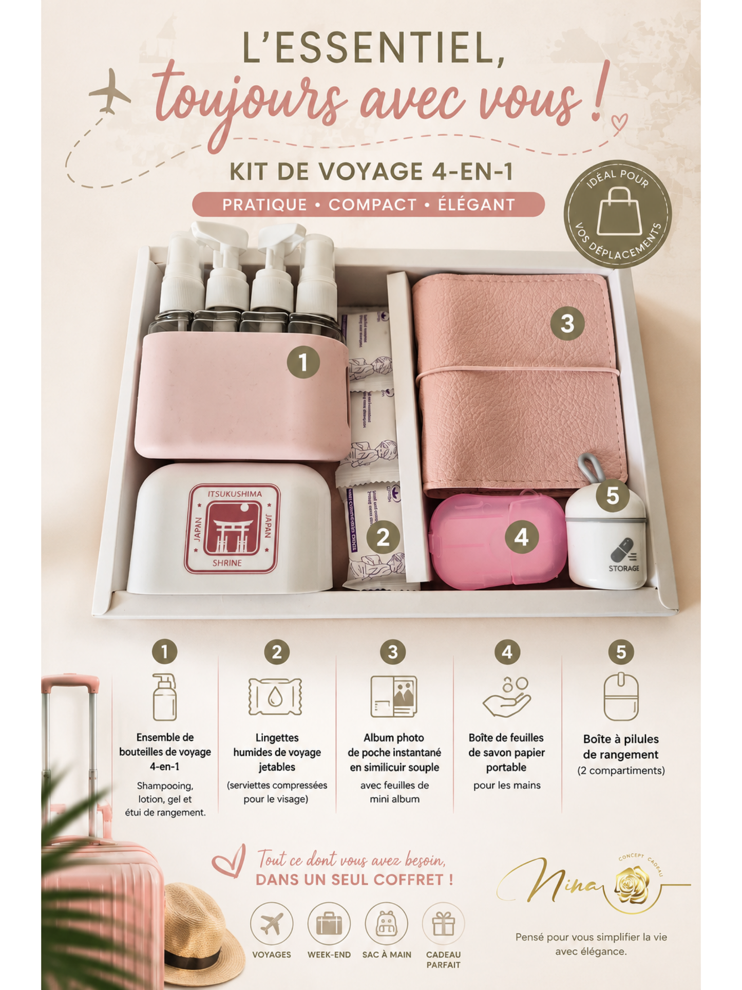 Carpe Diem - Kit de voyage