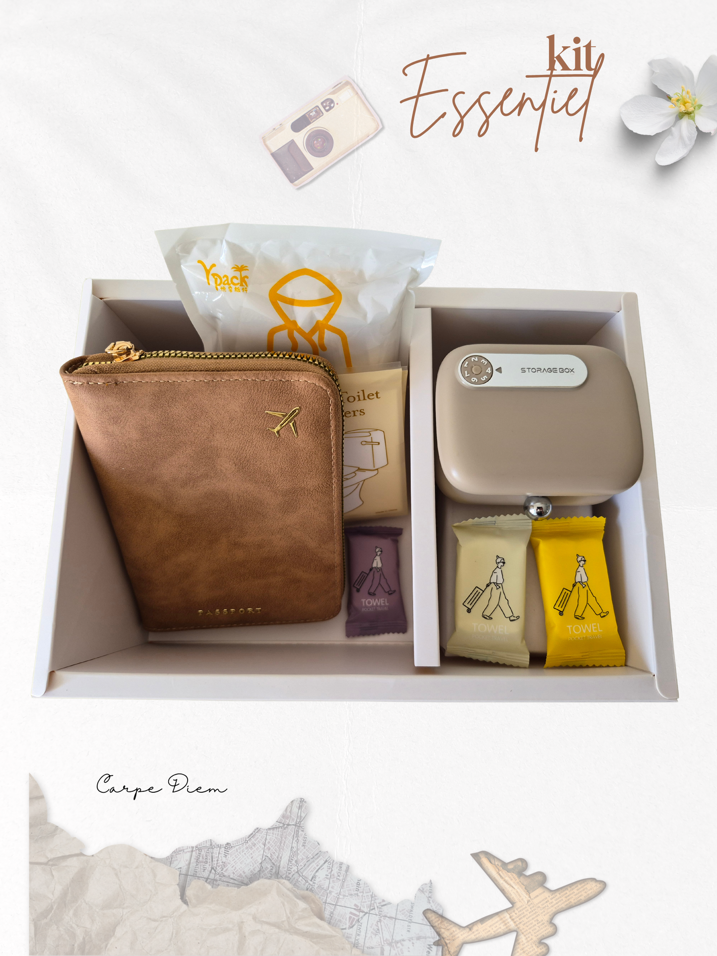 Kit de Voyage - Pratique et Compact