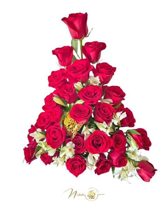 Bouquet Passion classique - Equilibré et amor