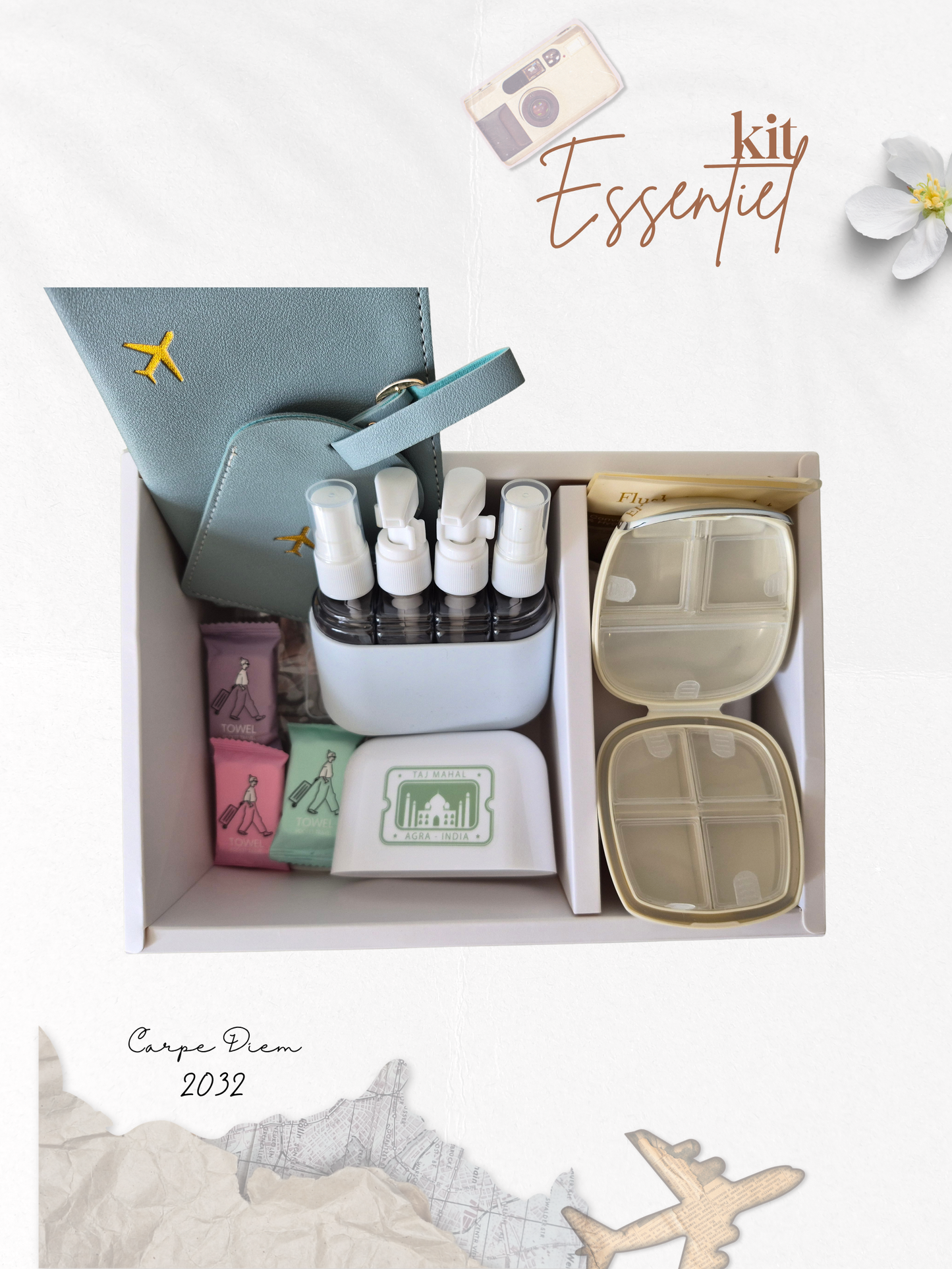 Coffret Voyage Élégance — Le Kit Essentiel Pour Explorer le Monde